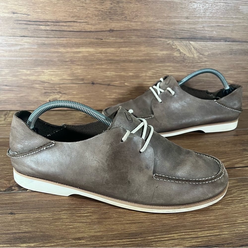 Olukai Holokai Oxfords Sneakers Men’s Size 8.5‎ Leather Shoes